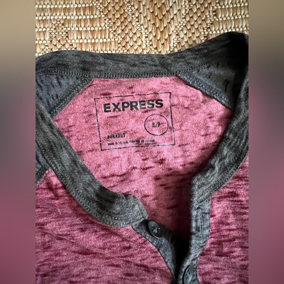 Express Men's Burnout Short Sleeve Classic Breathable Soft Everyday Tshirt,Small - Picture 7 of 8